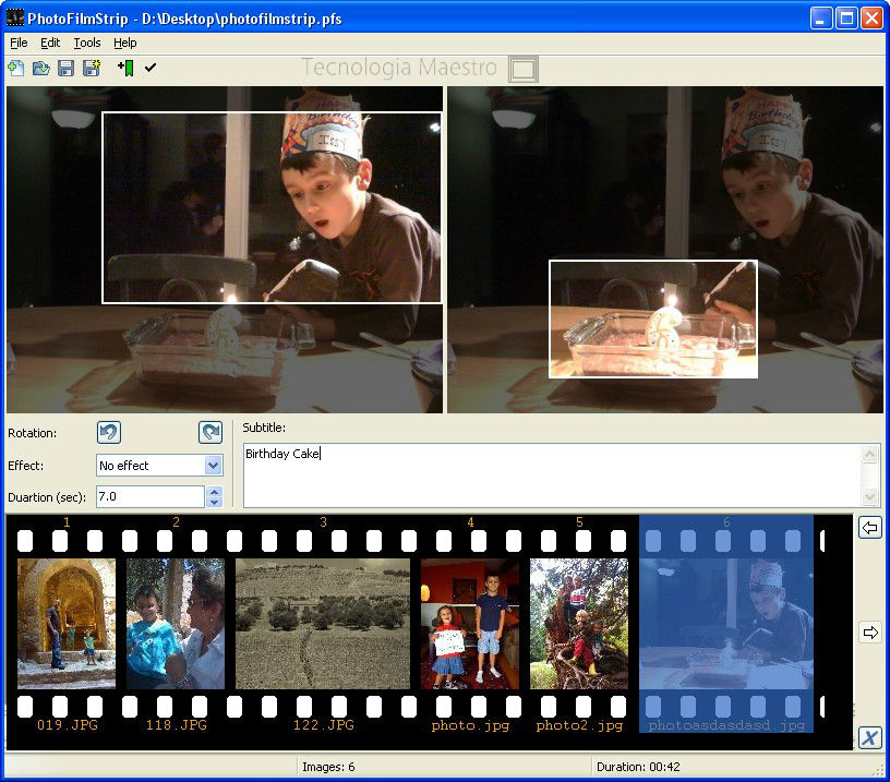 PhotoFilmStrip programa para hacer videos con fotos en Windows y Ubuntu PhotoFilmStrip programa para hacer videos con fotos en Windows y Ubuntu