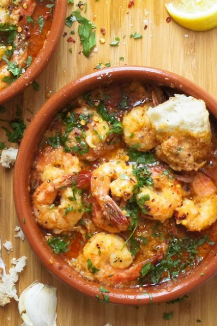 Spanish Garlic Prawns Spanish Garlic Prawns