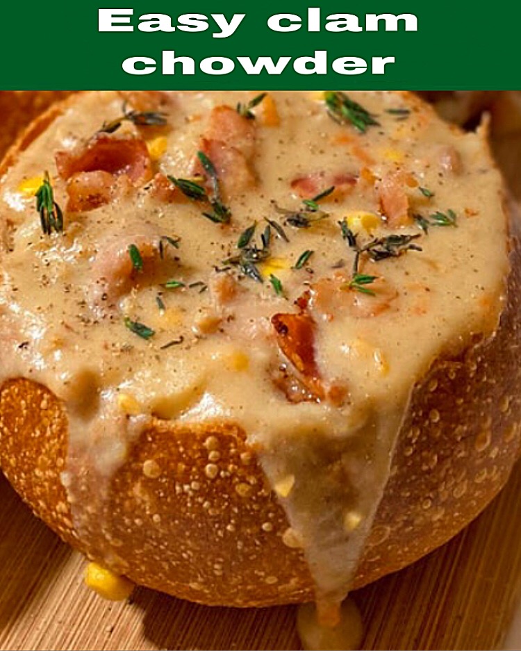 Easy clam chowder