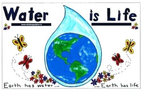 50 Best Water Conservation Drawing Save Water Drawing Water Pollution Drawing Save environment save nature poster chart drawing for competition (very easy) step by step. 50 best water conservation drawing