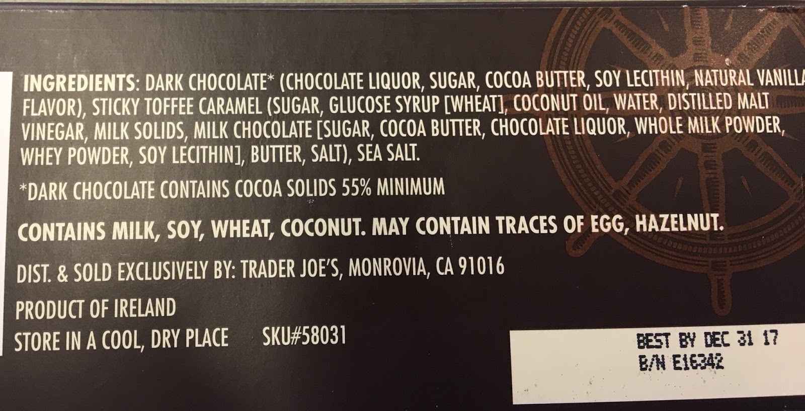 What's Good at Trader Joe's? Trader Joe's Dark Chocolate Sea Salt & Malt Vinegar Caramels