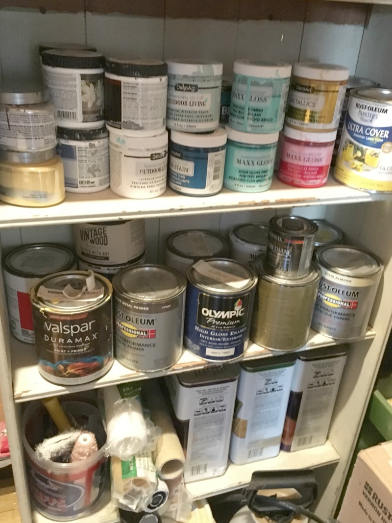 Real Girl's Realm How to Organize Paint and Supplies