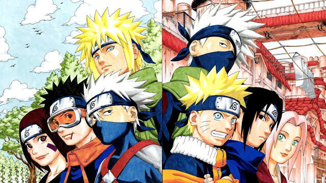 wallpaper tim minato & tim kakashi