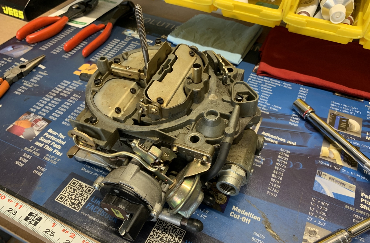 1976 Corvette Stingray Restore, Repair, Detail Resealing Quadrajet