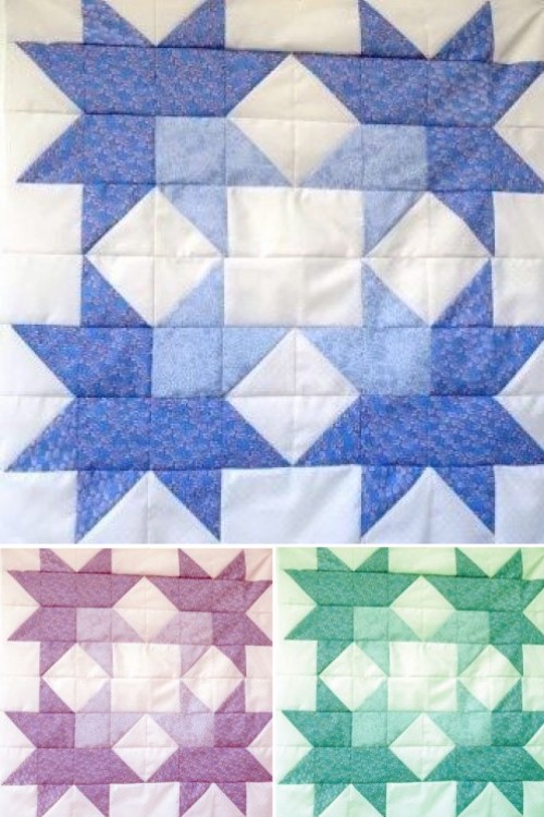 Jackson Star Quilt Block - Free Pattern