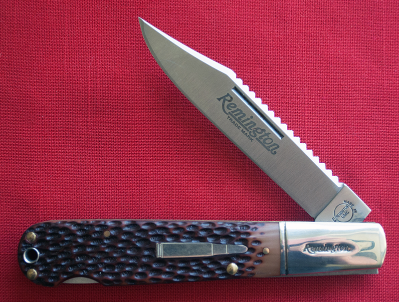 Knife Talk 2000 Remington Bullet Knife R1630 Navigator 1 Blade LockBack