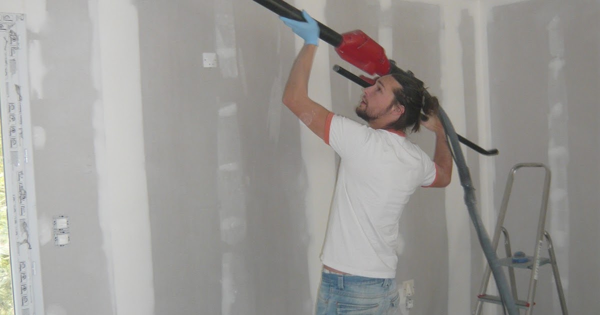 Construction maison Ponçage placo