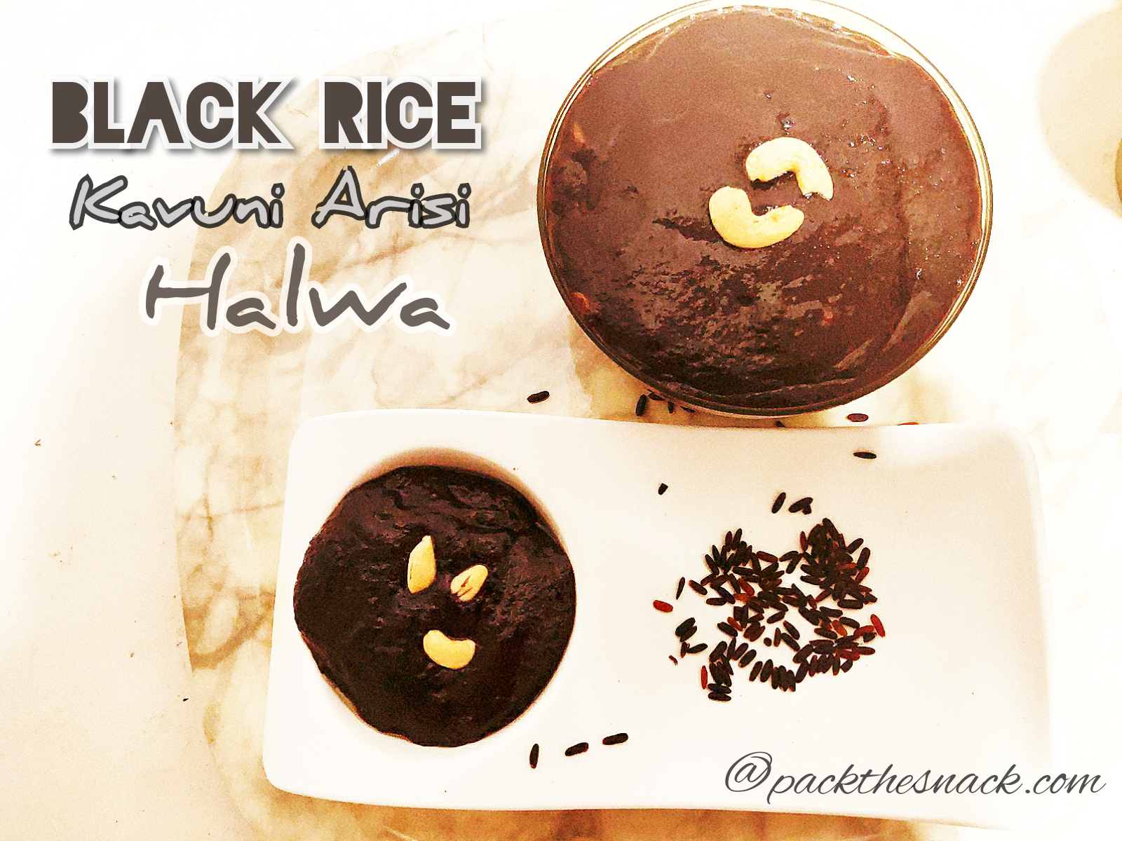 No ghee, No Sugar, Nutrient-packed Black Rice Halwa | Kavuni Arisi Halwa |  Dodol Halwa or Dholdhol recipe | Diwali Special