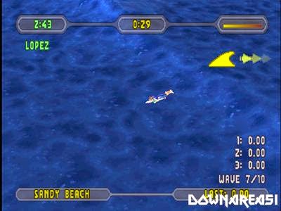 Championship Surfer PSX Game Screenshot