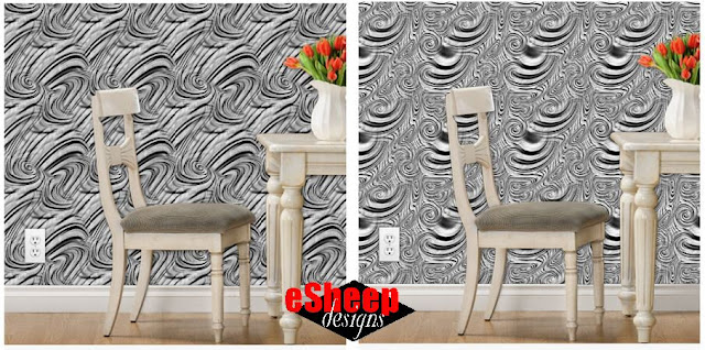 Faux-Textured Wallpaper by eSheep Designs