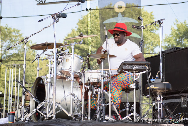 Valérie Ékoumé at Hillside Festival on Sunday, July 14, 2019 Photo by John Ordean at One In Ten Words oneintenwords.com toronto indie alternative live music blog concert photography pictures photos nikon d750 camera yyz photographer