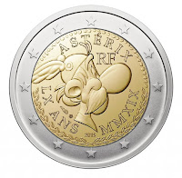 Asterix Ranska kolikko 2019