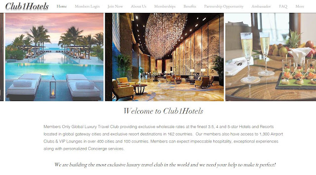 Club1Hotels: New Luxury Discount Booking Website