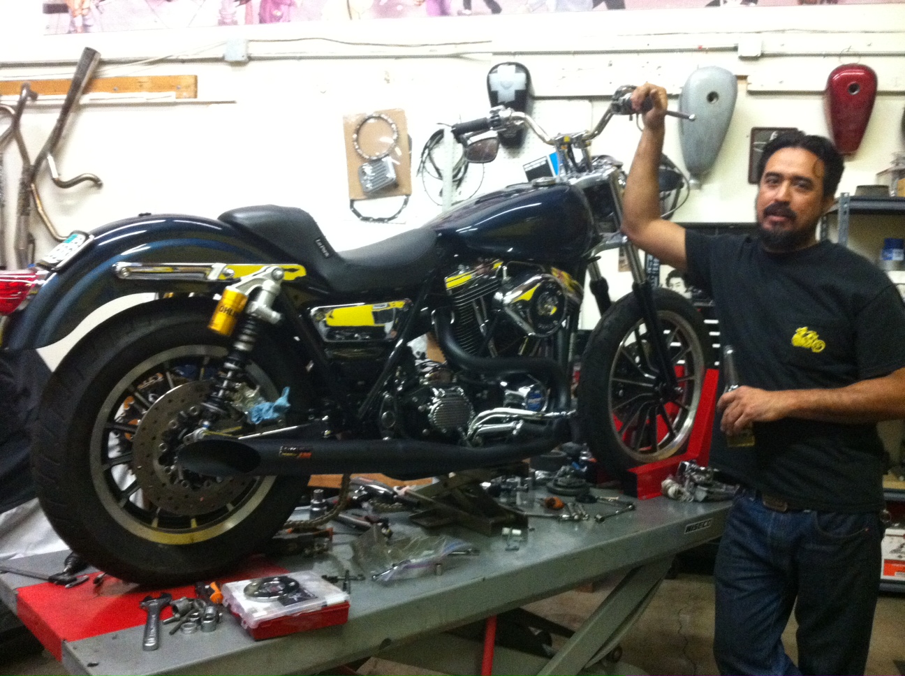 Ground clearance on a 1994 FXLR VTwin Forum Harley Davidson Forums
