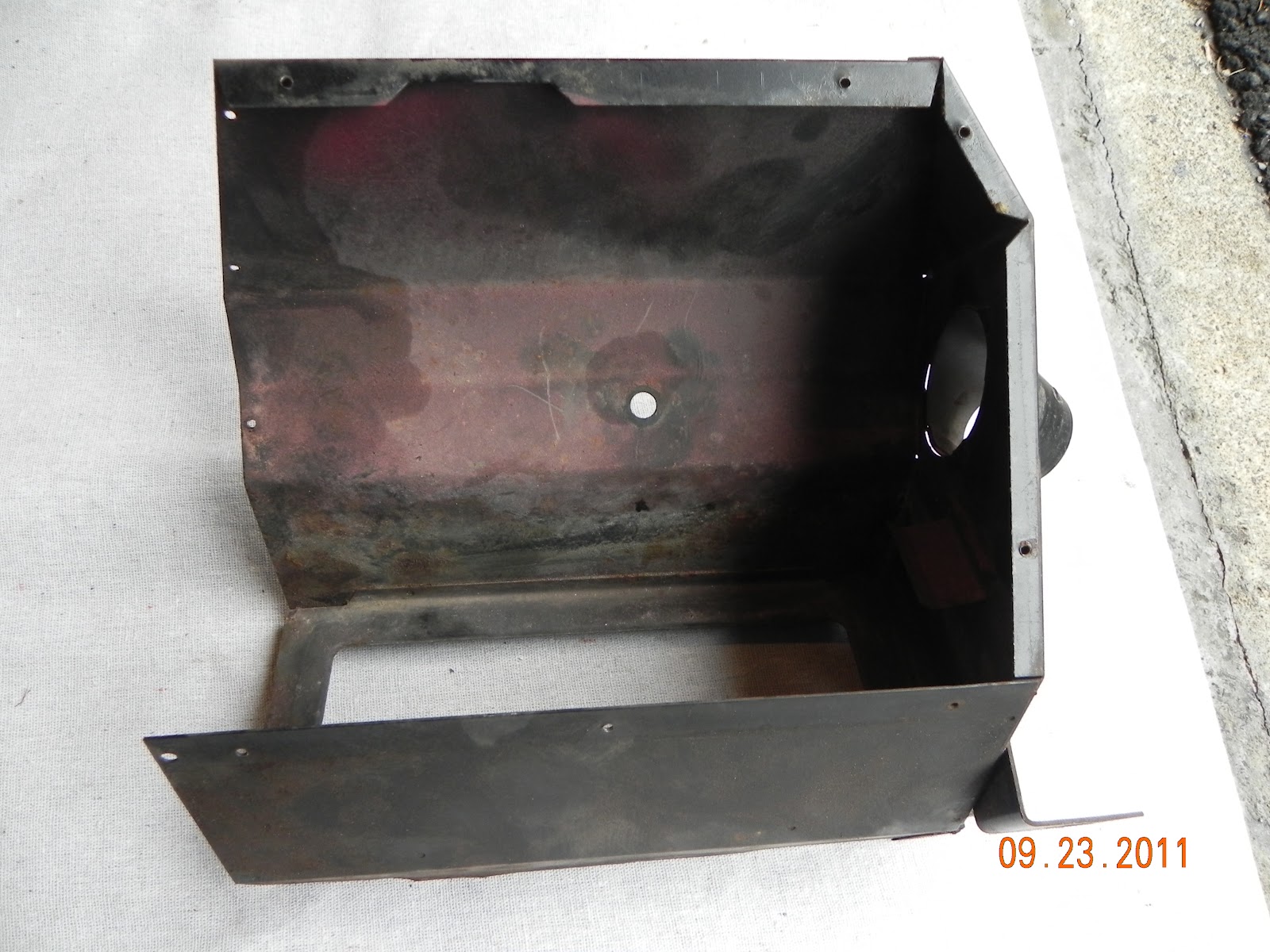 Tripp's TR6 Heater Box Restoration