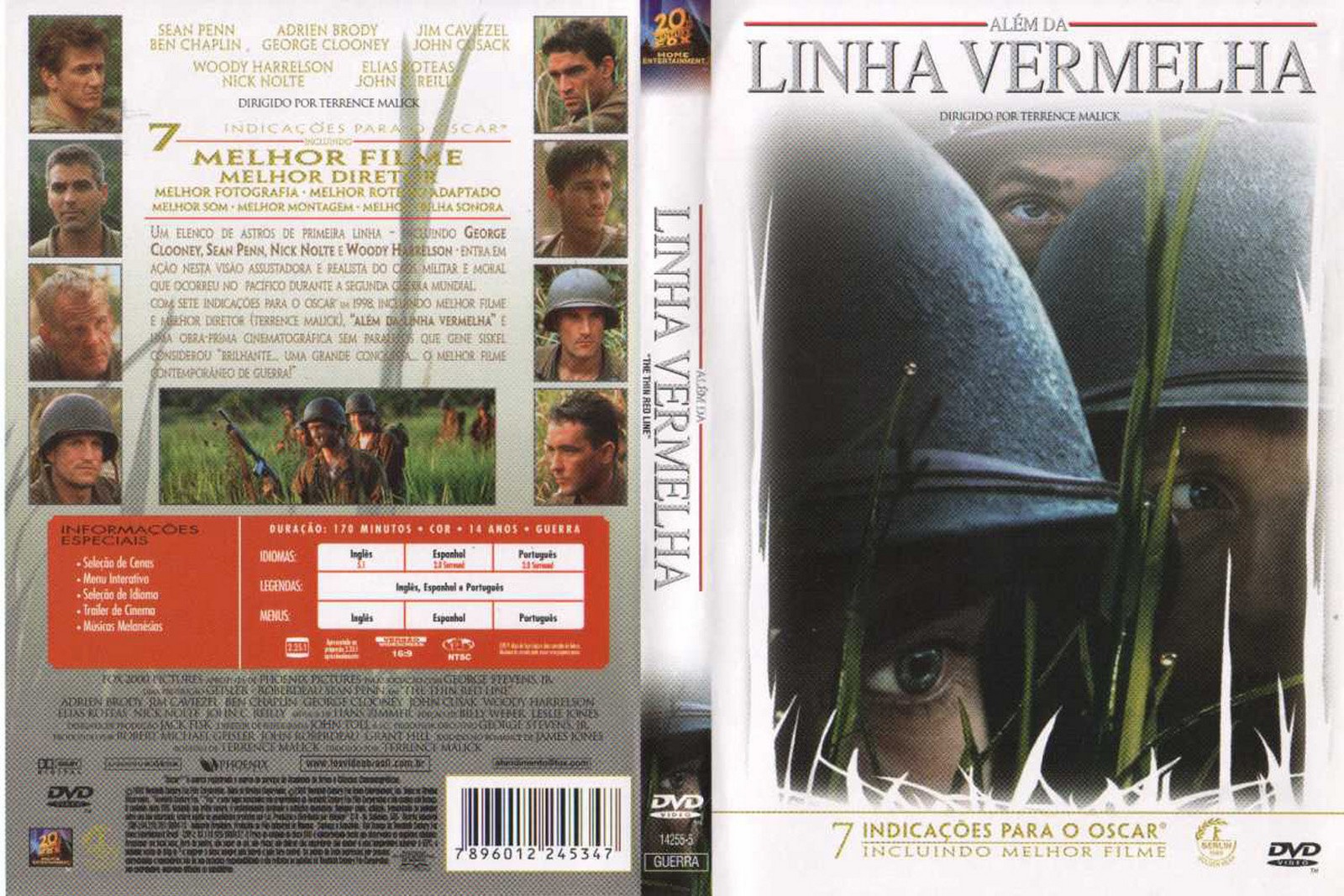 Além da Linha Vermelha DVDS COM DUBLAGEM CLASSICA