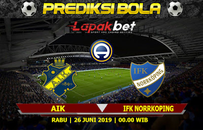 PREDIKSI AIK VS IFK NORRKOPING 26 JUNI 2019