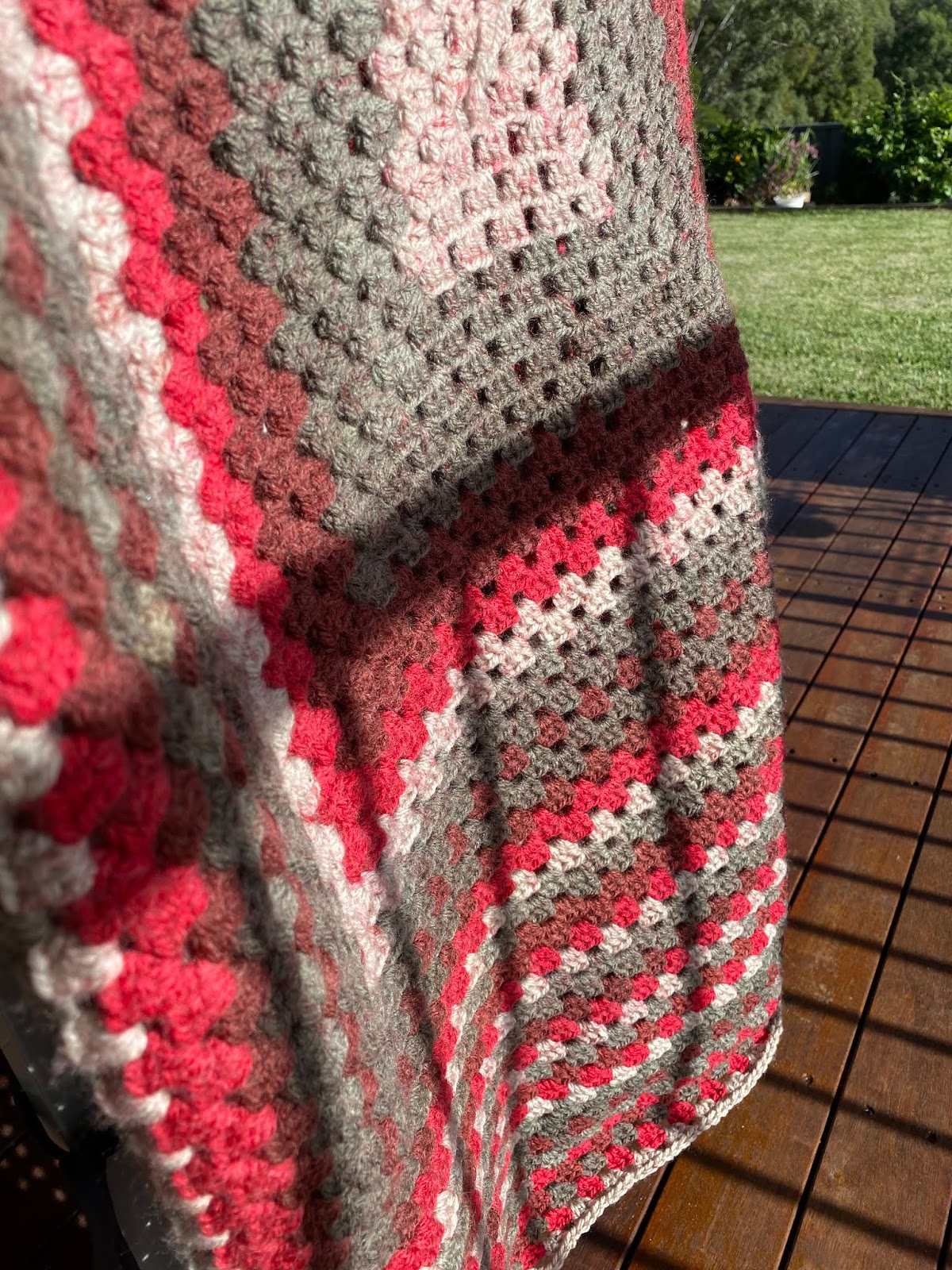 Red Velvet Crochet Blanket Samelia's Mum