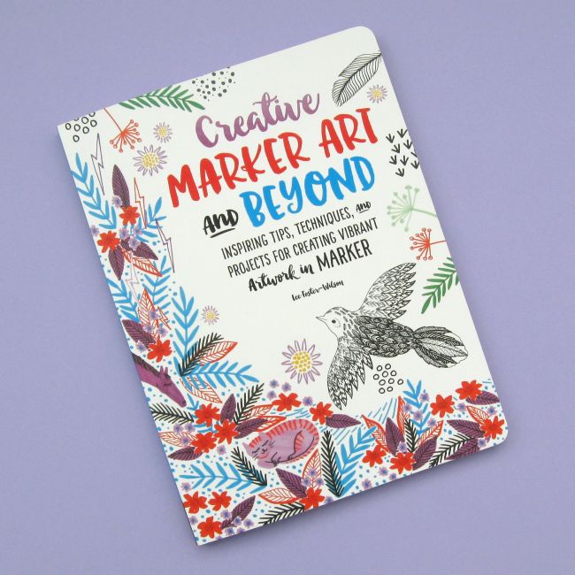 Bugs and Fishes by Lupin: Book Review: Creative Marker Art & Beyond