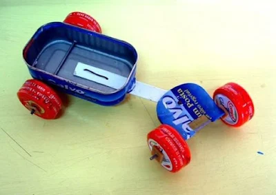 50 ideias de Brinquedos recicláveis para fazer