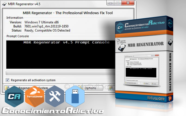Mbr regenerator the professional windows fix tool Mbr regenerator the professional windows fix tool