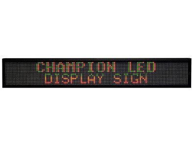DO-Series Tri-color Double Line Indoor Programmable LED Sign from Affordable LED
