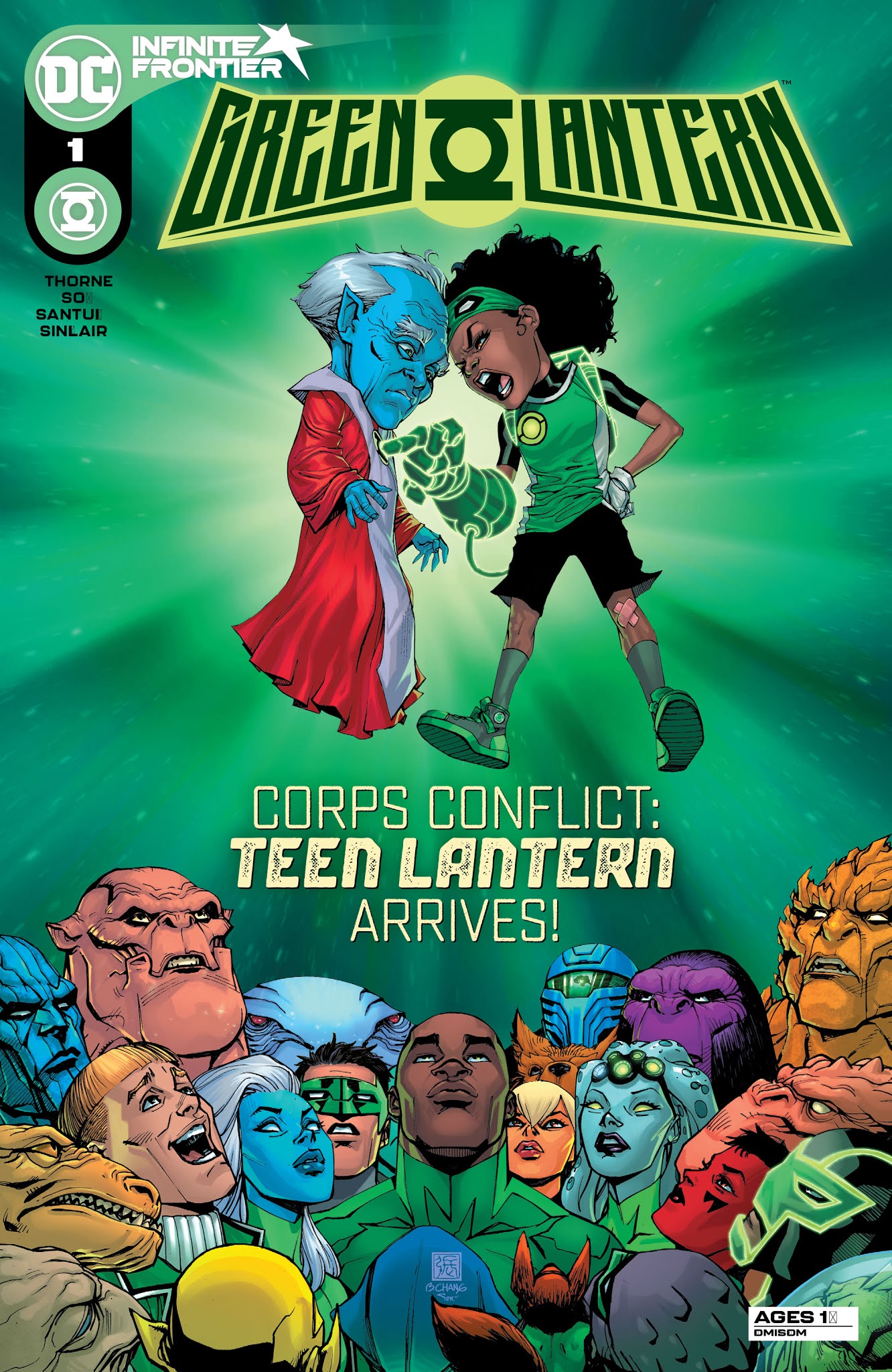 Weird Science DC Comics PREVIEW Green Lantern 1
