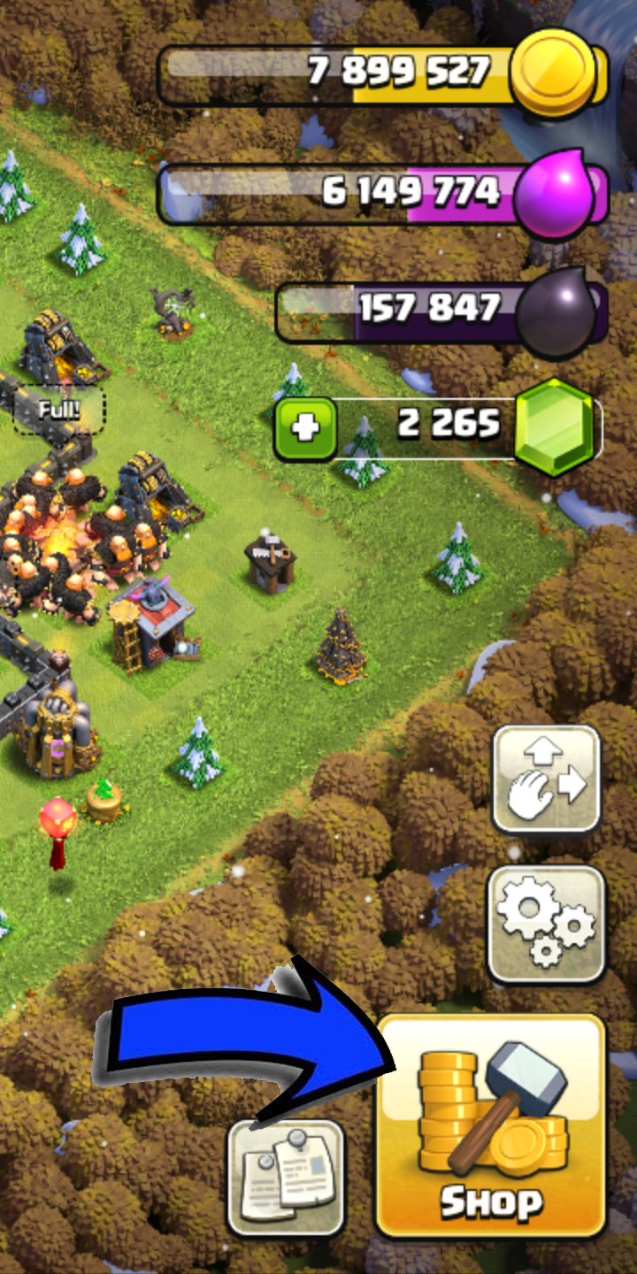 Cara Mengganti Latar Pemandangan COC - Kupas Habis