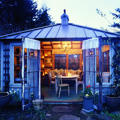 refresheddesigns.: 11 reasons to turn a garden shed into living space