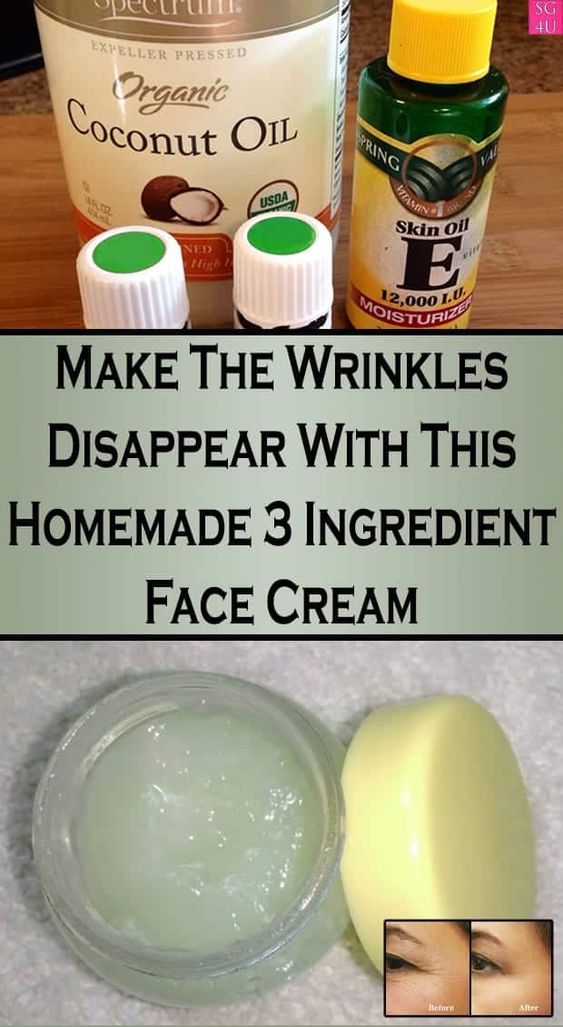 Make The Wrinkles Disappear With This Homemade 3 Ingredient Face Cream