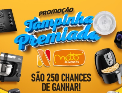 Tampinha Premiada Netto Alimentos 2021 Promoção