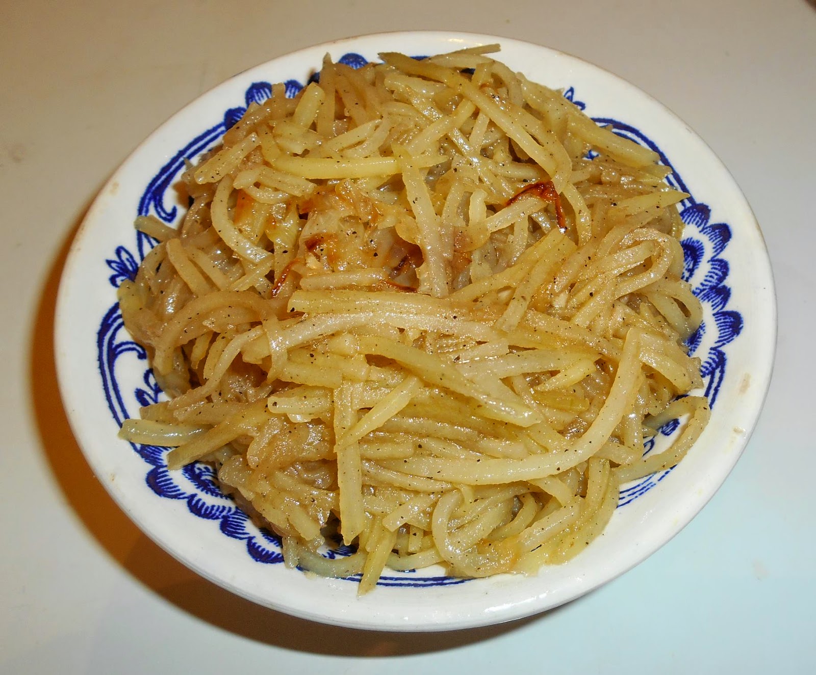 Салат из сырой картошки