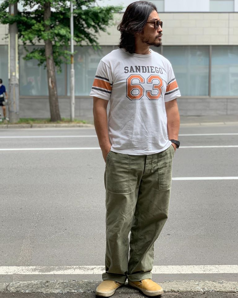 TCB jeans 50's BAKER PANTS OLIVE