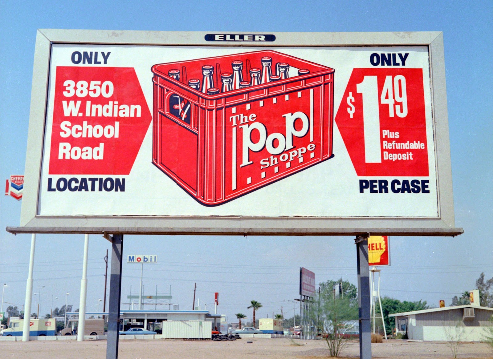 History Adventuring Buying soda pop in Phoenix, Arizona