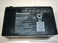 Valve Regulated Lead-Acid Battery Panasonic LC-V127R2NA1 (12V, 7,2AH/20HR)