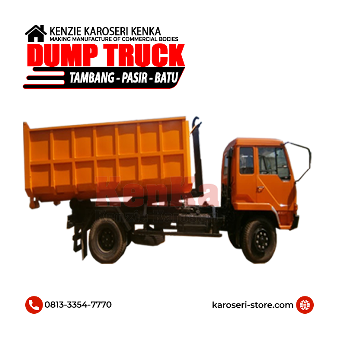 Dealer Truck - Karoseri Dump Tuck - Arm Roll - Hook Lift Sawit