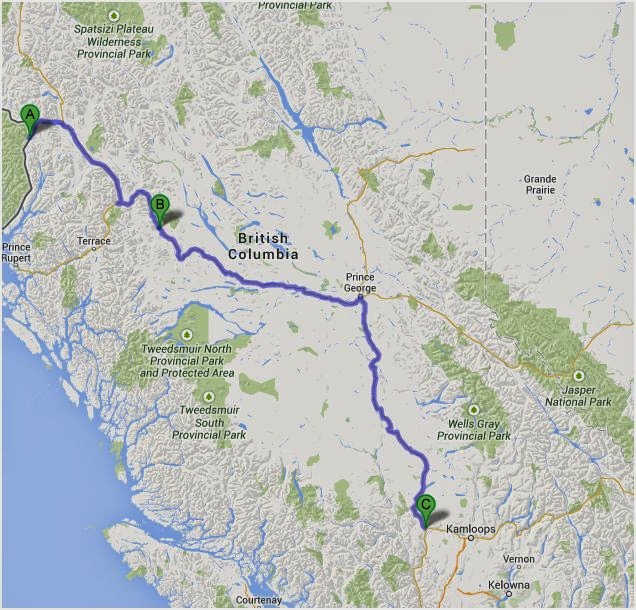 Tombstone's Travels Hyder, Ak. to Cache Creek BC