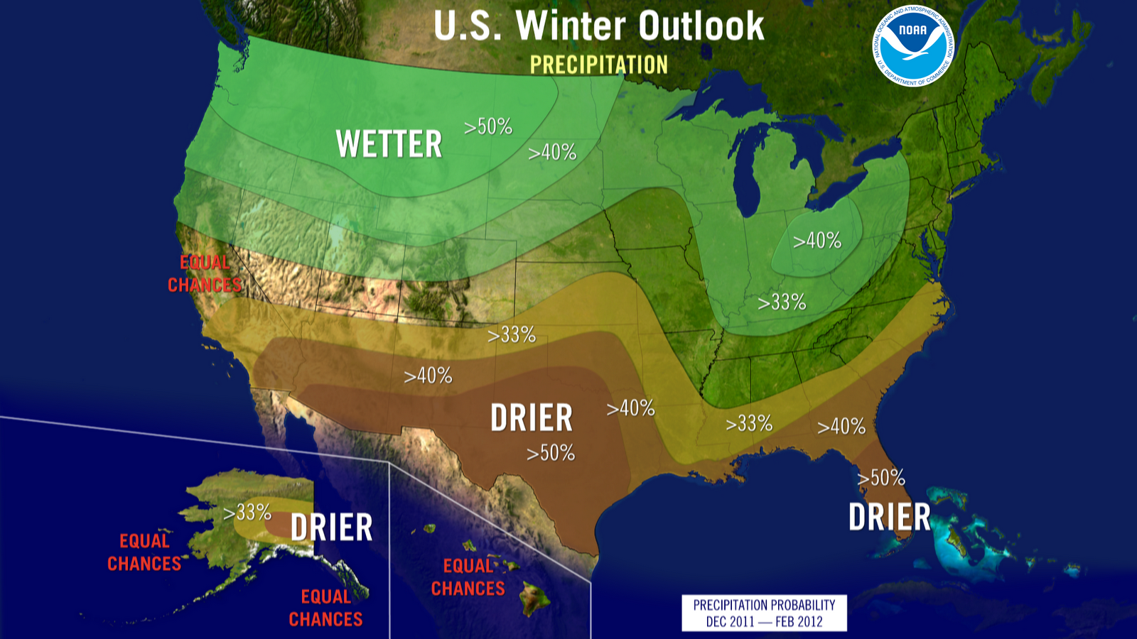 Agricultural Emergency Report With La Niña breaking up, Florida