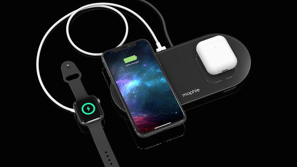 Mophie Dual Wireless Charging Pad - Perfect for Apple lover 