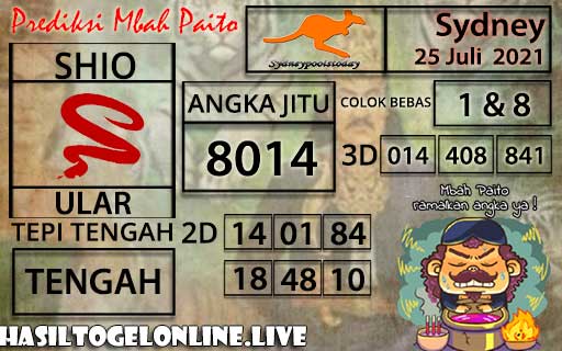 Prediksi Syair Sydney 25 Juli 2021 Syair Sdy Pangkalantoto Prediksi Syair Sydney 25 Juli 2021 Syair Sdy Pangkalantoto