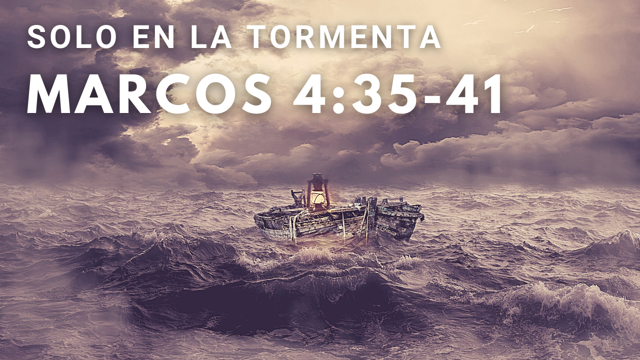 Marcos 43541 Solo en la tormenta