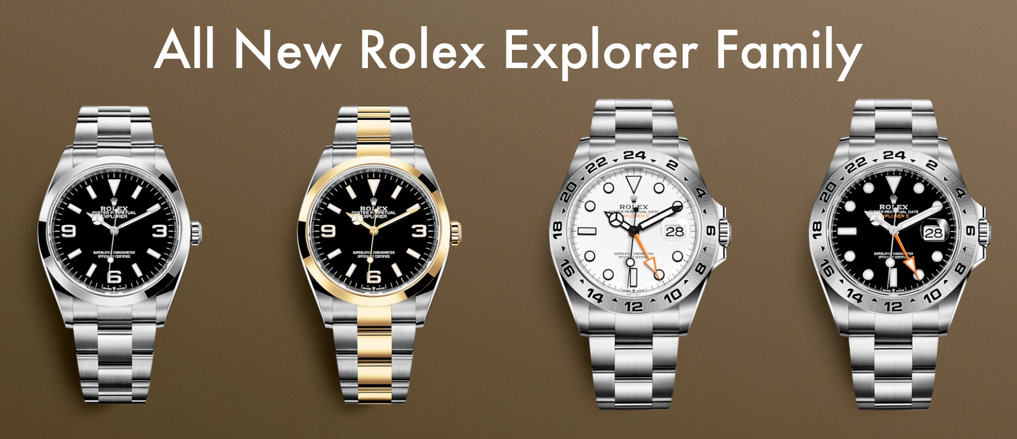 Rubber Strap for Rolex Explorer 1 36mm (6 digits) - ZEALANDE