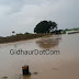 गिद्धौर-जमुई बाईपास सड़क के पुलिया पर पानी का कब्जा, कुमरडीह समेत कई गाँवों का सम्पर्क भंग
