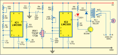 Touch-Free Timer Switch | Circuits-Projects