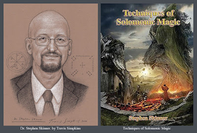 Stephen Skinner. Techniques of Solomonic Magic. Key of Solomon. Ceremonial Magick. by Travis Simpkins