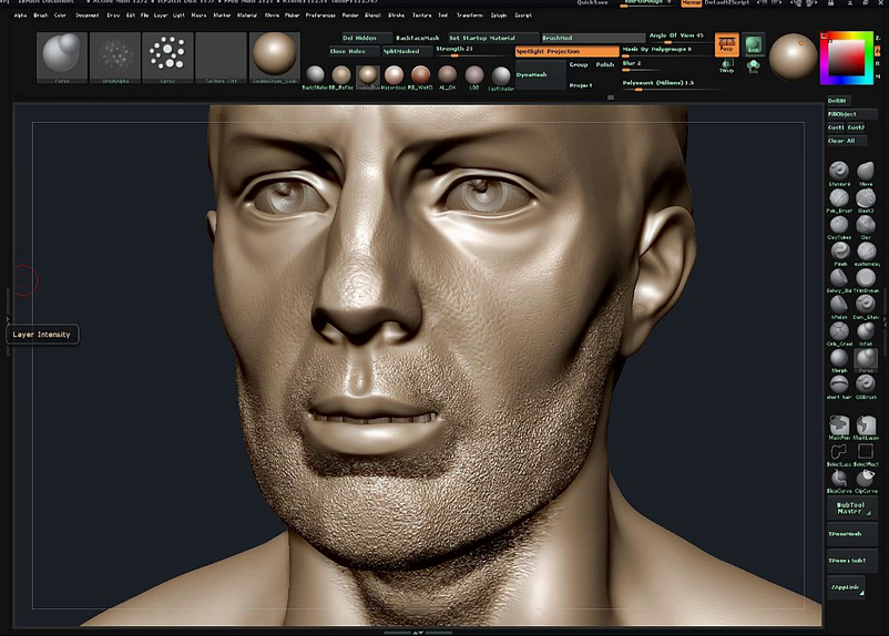how to make skin in zbrush