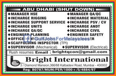 shut abu dhabi vacancies job down