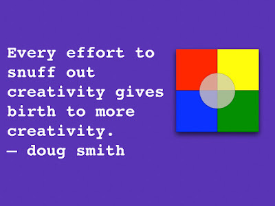 Creativity must thrive