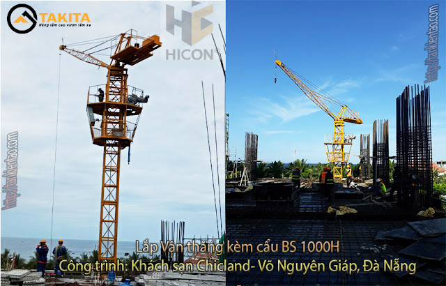 Vận thăng kèm cẩu BS-1000H