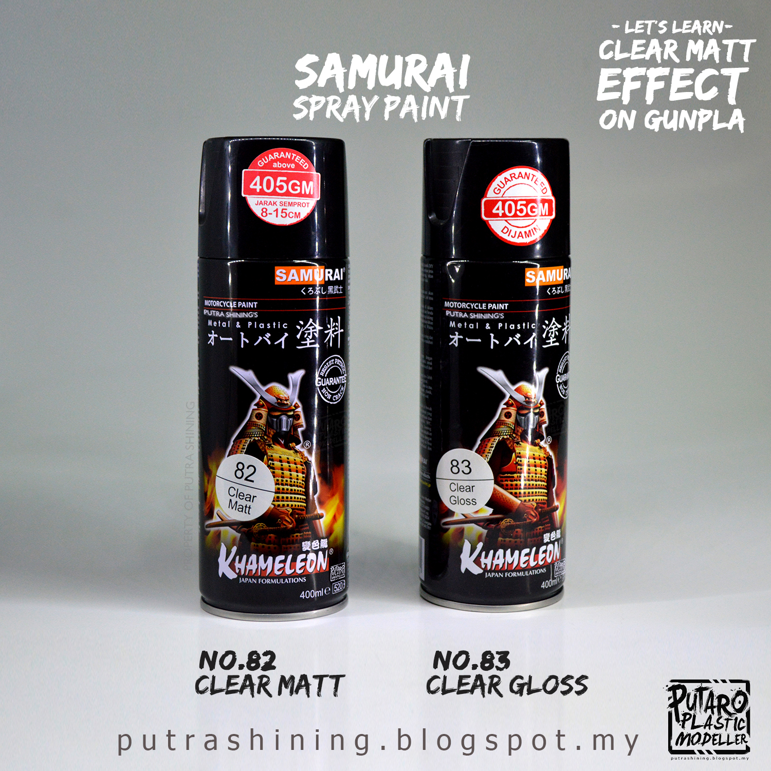 Tutorial Top Coat Gunpla, Clear Matt effect on gunpla by Putra Shining